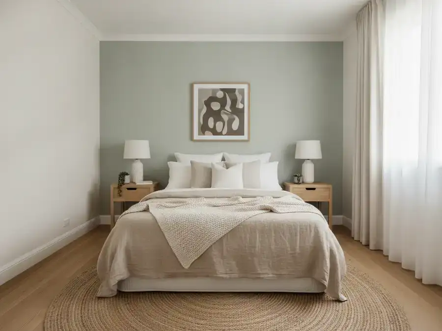 Bedroom repaint — after