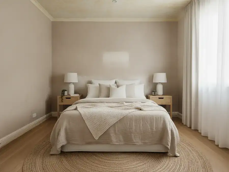Bedroom repaint — before