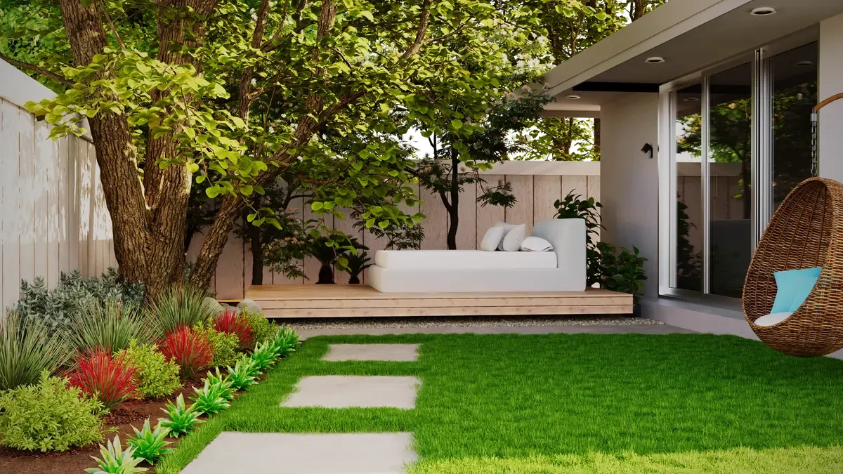 Courtyards & Small Gardens — example 1