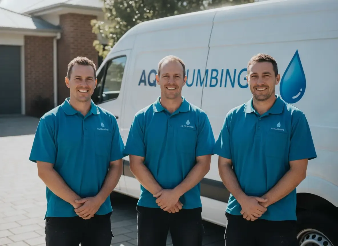 The AQ Plumbing team